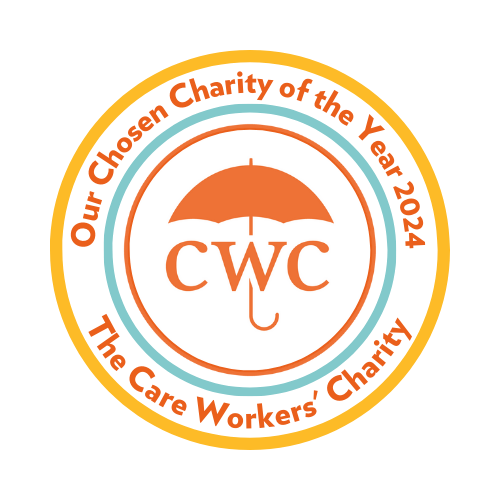 We are pleased to announce our charity of the year is...The Care Workers Charity - the only charity in the UK that support Care Workers.